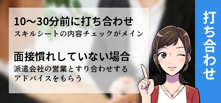 打ち合わせ